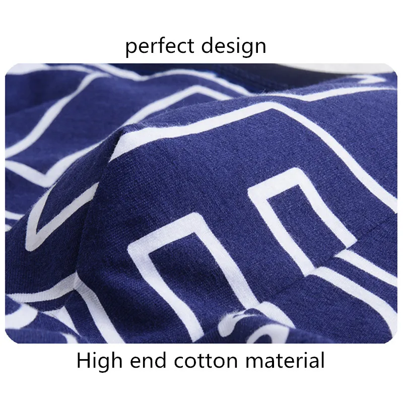 5Pcs/Lot Men's Underwear Men Pure Cotton Boxer Shorts New Trend Antibacterial Crotch Large Size Men's Boxer