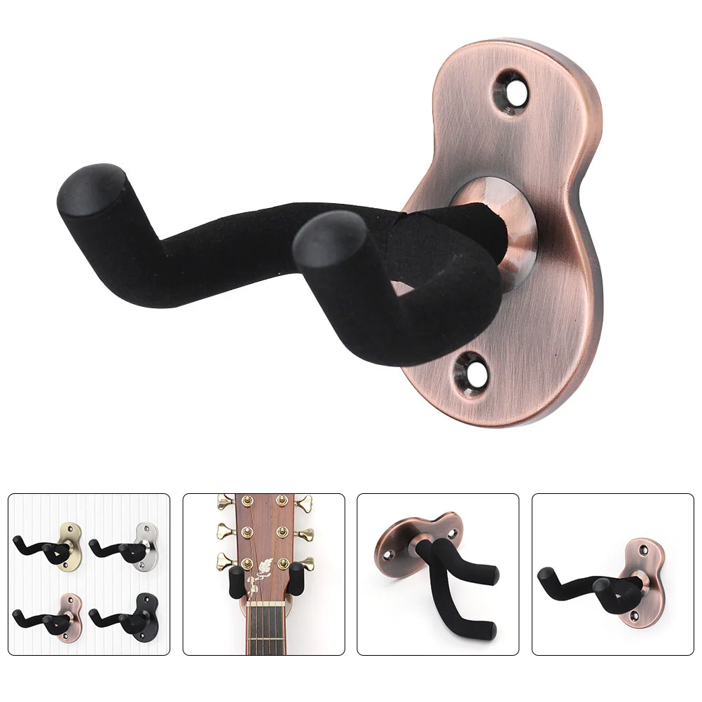 

Bass Stand Guitar Hook Musical Instrument Hanger Rack Wall Bracket Ukulele Erhu Support Mount Iron