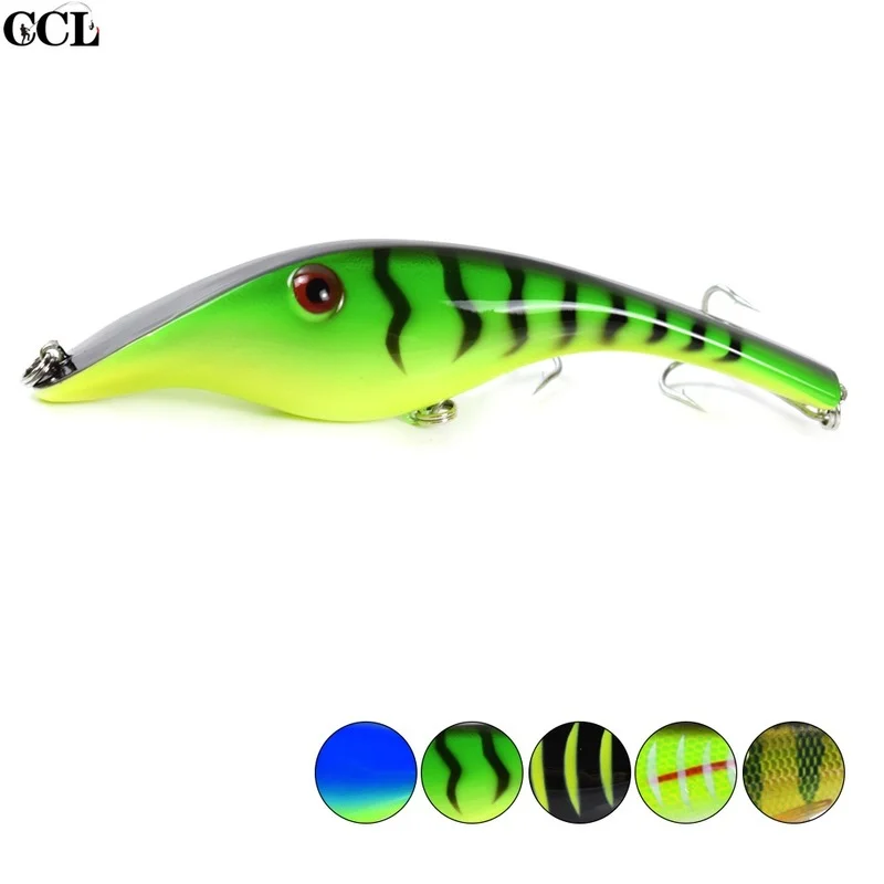 

CCLTBA 140mm 43g Slow Sinking Jerkbait Hard Artifical Fishing Lures Pike Fishing Bait Jerk Wobblers Fishing Tackle