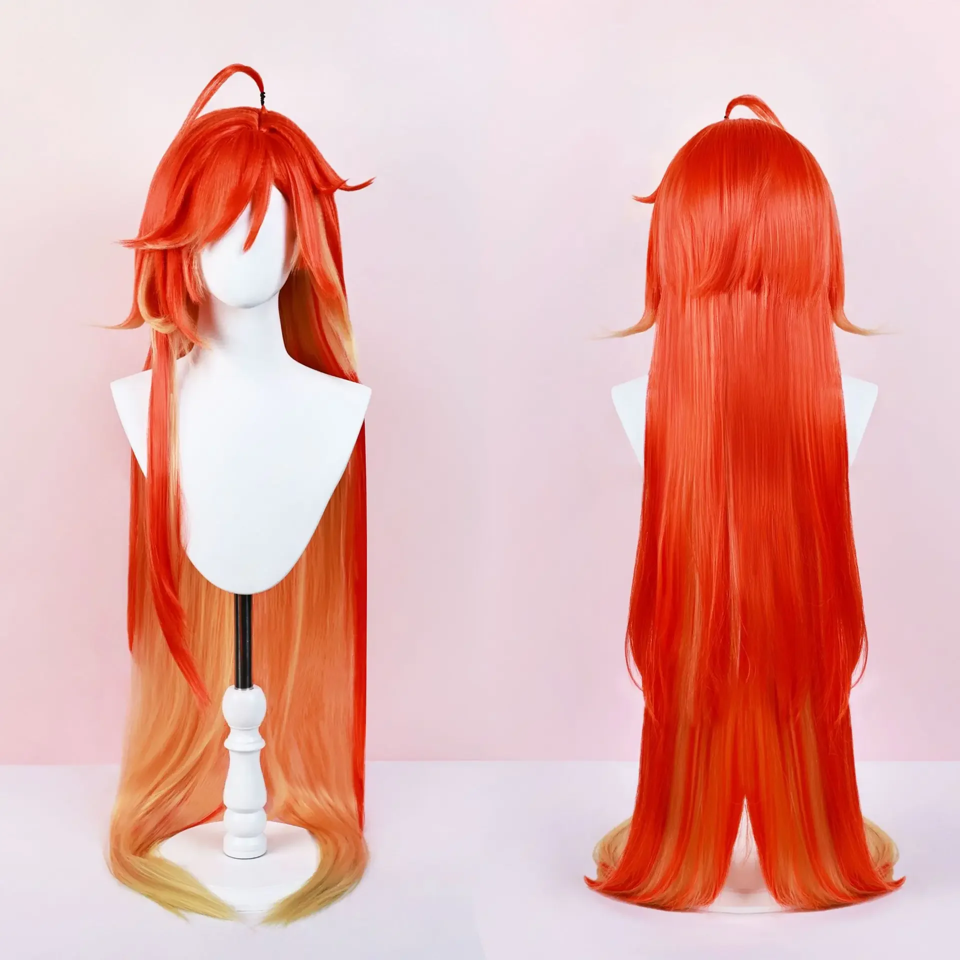 Игра Genshin Impact Mavuika Pyro Archon парик для косплея термостойкие синтетические длинные