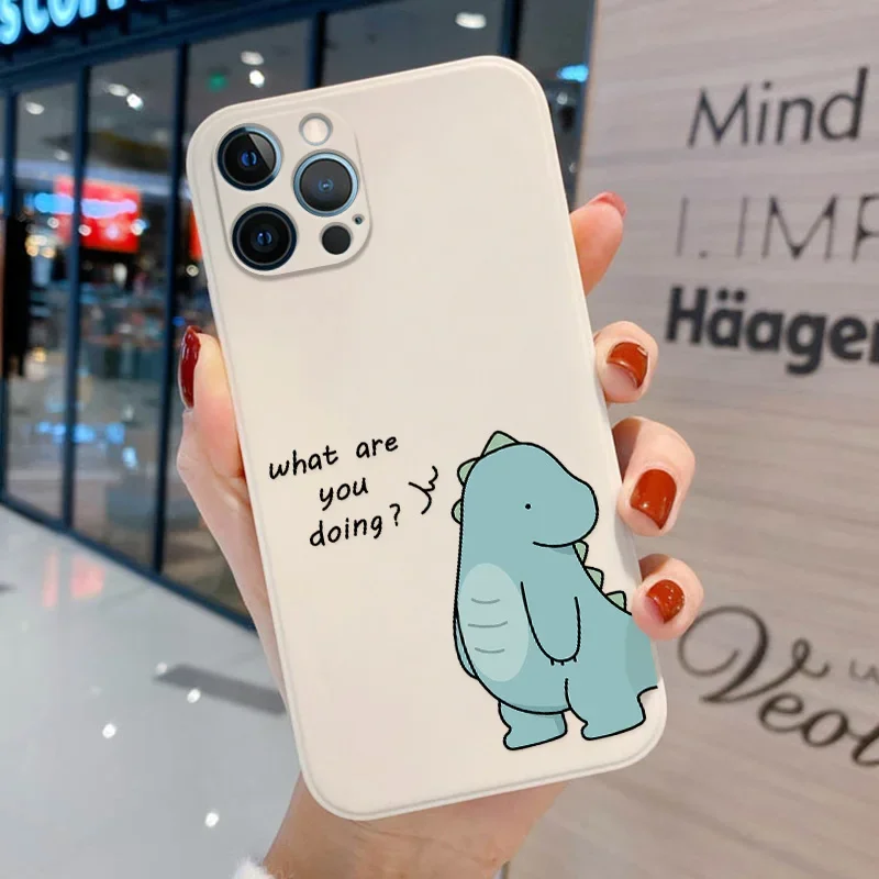 Силиконовый чехол для iPhone 15 13 14 12 11 Pro Max Xs Xr X SE 7 8 Plus