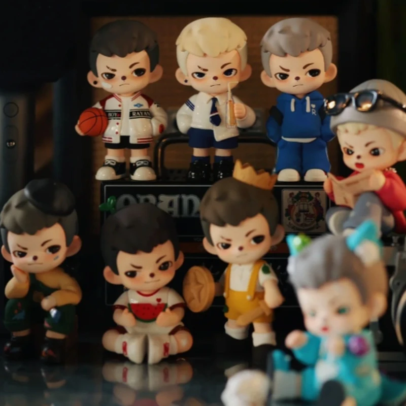 Фото Оригинальная коллекционная игрушка Rayan Youth Time Series Blind Box, второе поколение, сюрприз-бокс, украшение для рабочего стола, подарок №2