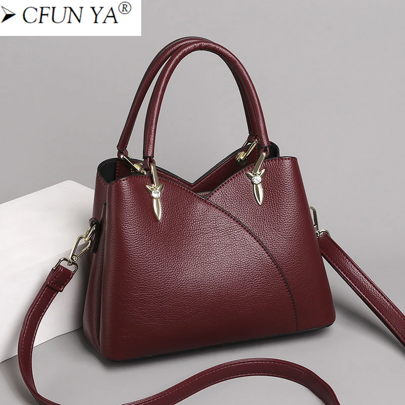 

CFUN YA Luxury Women's Bag Autumn Winter Handbag 2022 Female Single-Shoulder Bag Cross-Body Handle Pack Messenger Totes Bags
