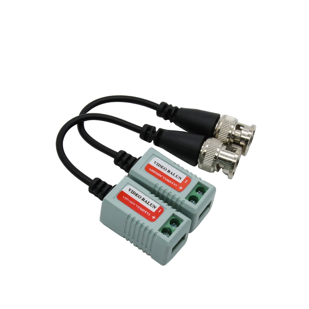 5MP BNC CCTV Video Balun Пассивные Коаксиальные трансиверы UTP Cat5 для аналоговых камер
