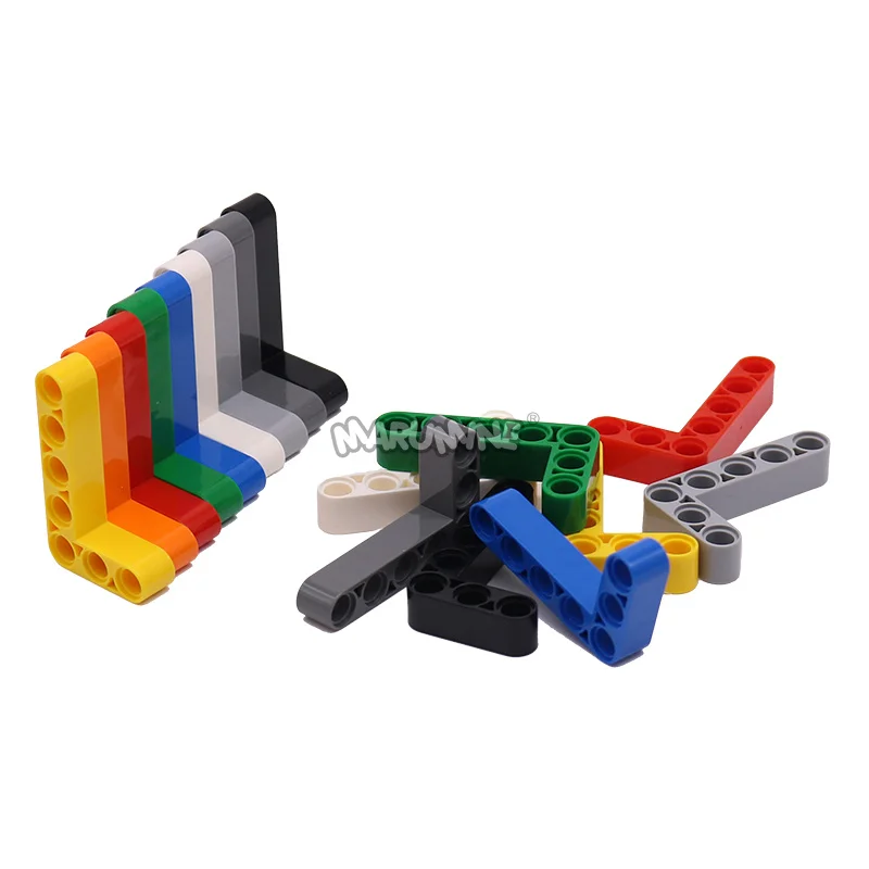 60 шт. подъемник Marumine модифицированный изогнутый толстый L-образный 3x5 Коллекция