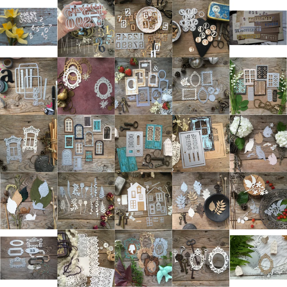 KeepArts металлические штампы с русской DIY Скрапбукинг фотоальбом декоративное