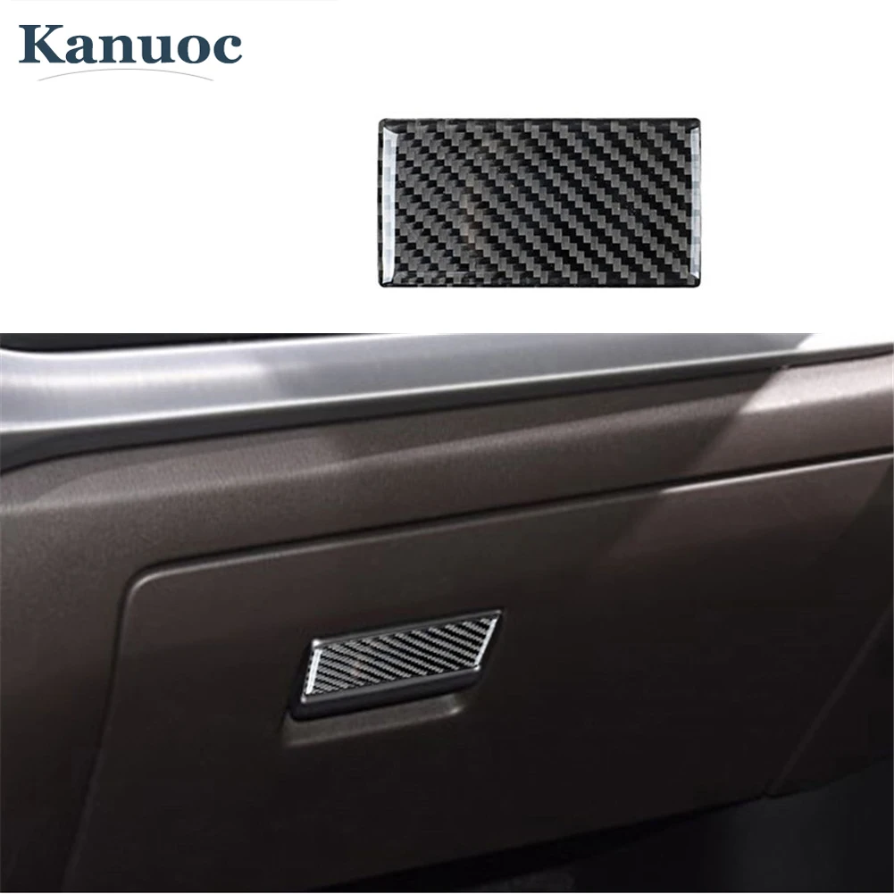 

Car Accessories Glove Box Handle Decoration Stickers For Mazda CX-9 2016-2022 Auto Interior Mouldings Carbon Fiber Material