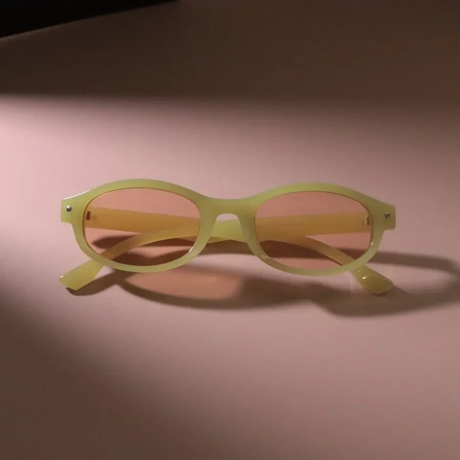 Солнцезащитные очки овальные для мужчин и женщин Классические зеркальные в