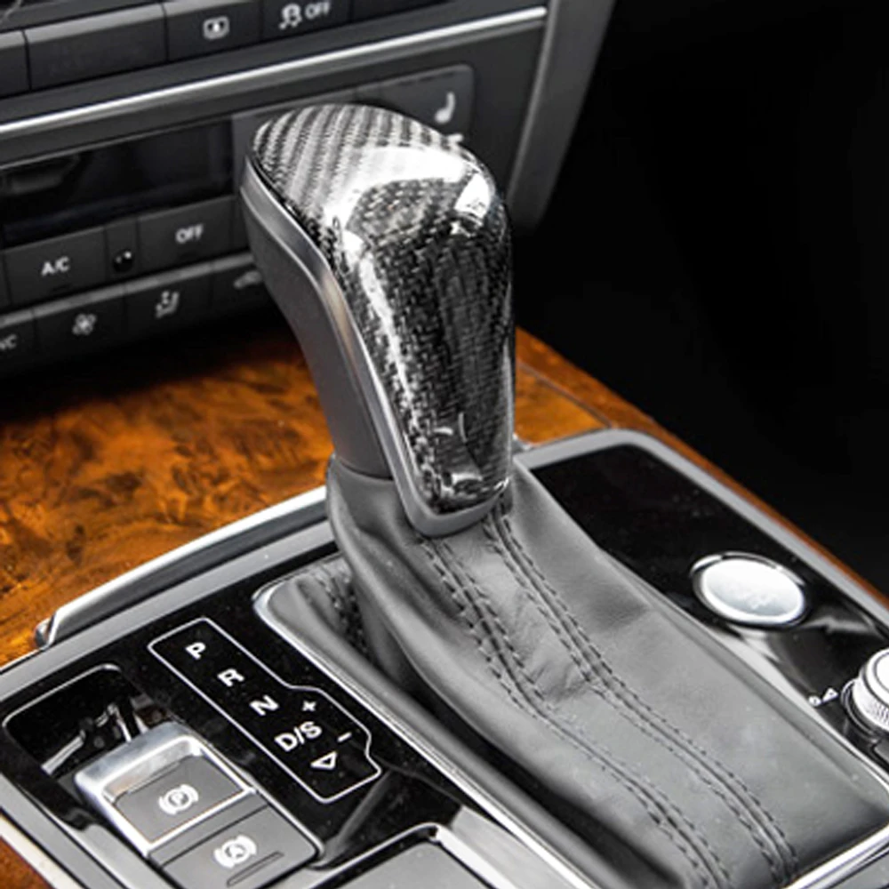 Рукоятка рычага переключения передач из натурального углеродного волокна