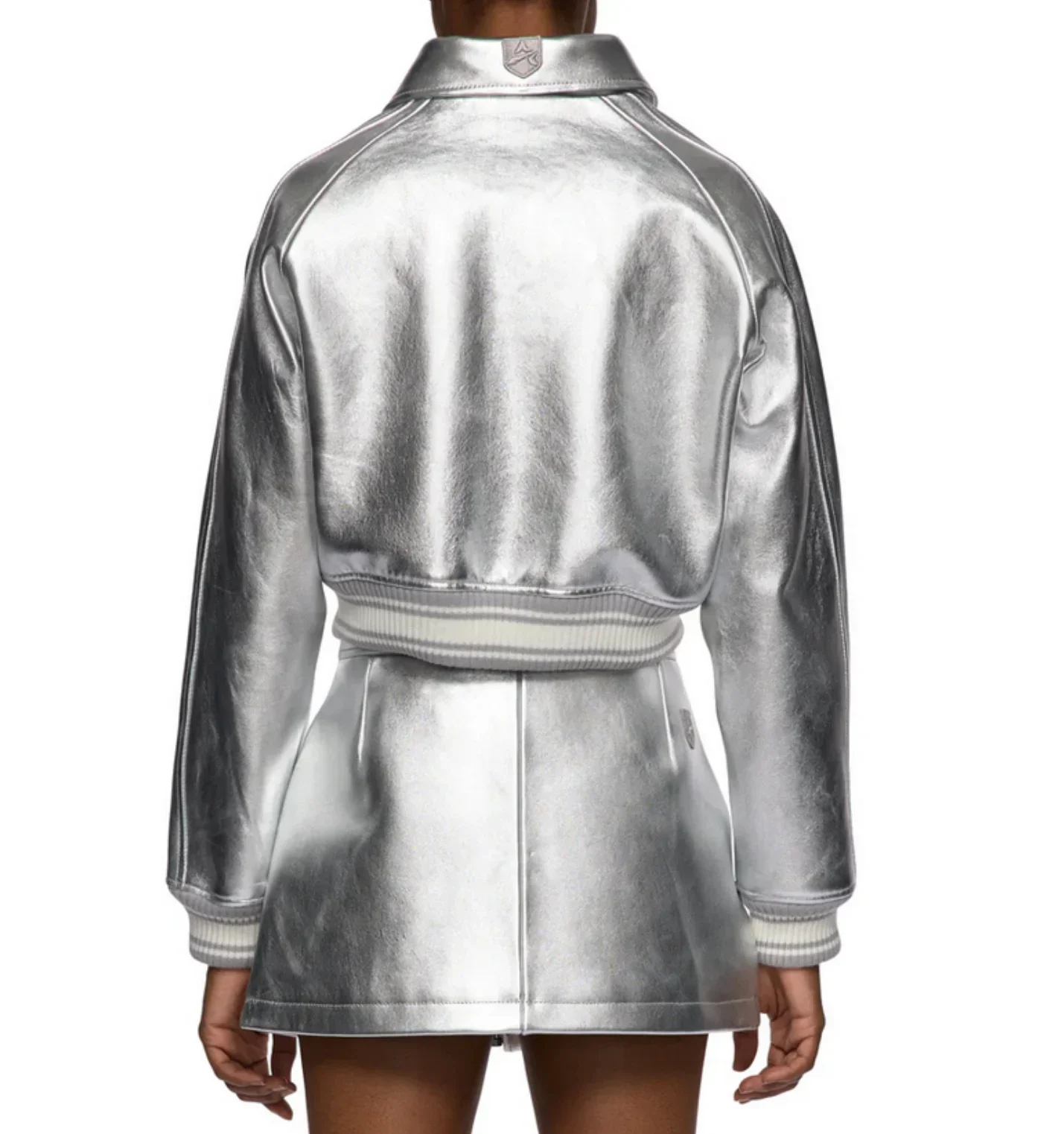 AVIREX осенняя новинка женская европейская куртка из овечьей кожи короткая