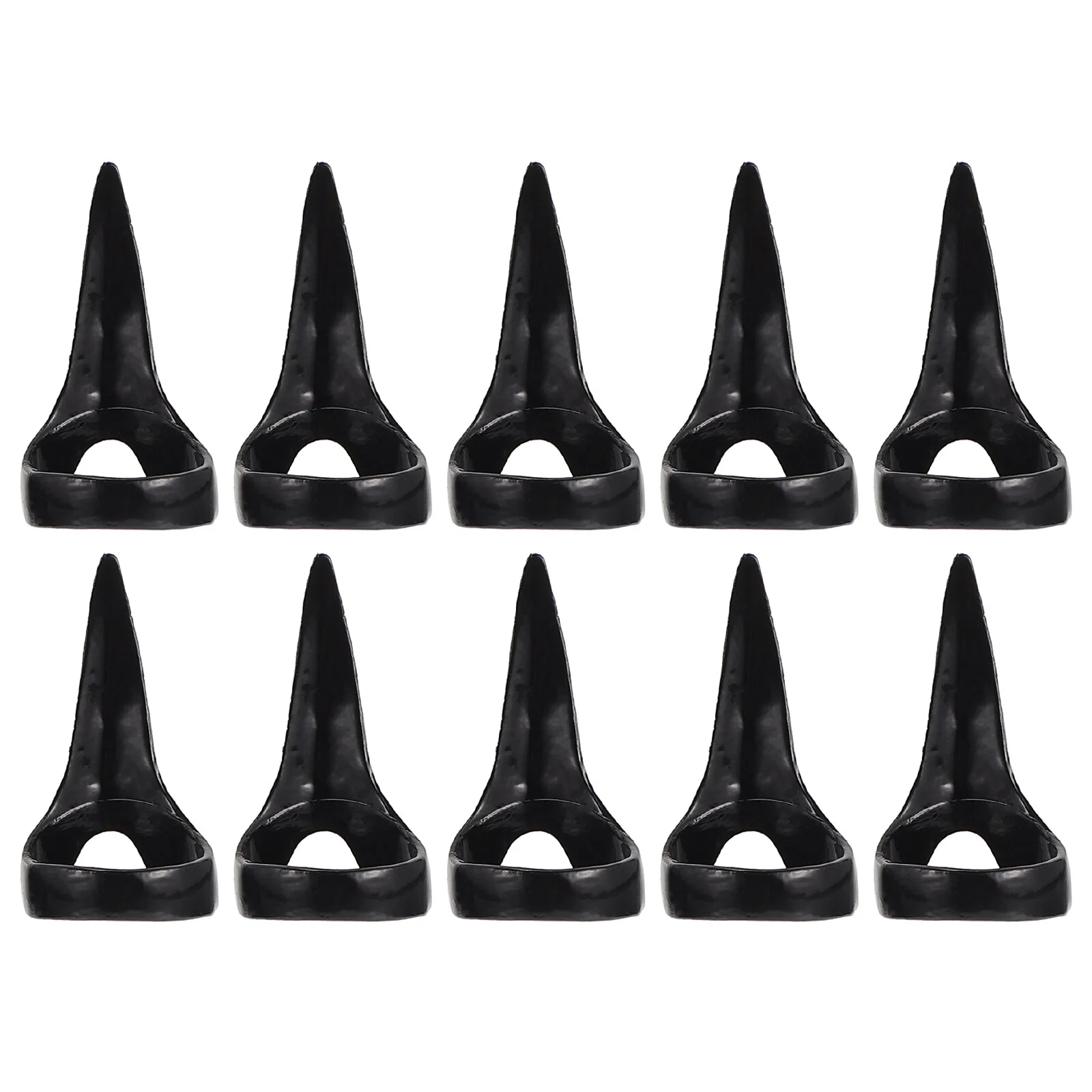 

10 Pcs Halloween Clothes False Fingernails Halloween Claw Rings Gothic Claws Fake Fingertip Aluminum Alloy Miss