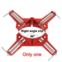 1pc 90 degree right angle clamp corner quick fixed glass holder wood picture frame sawing clip for woodworking tool pipe clamp