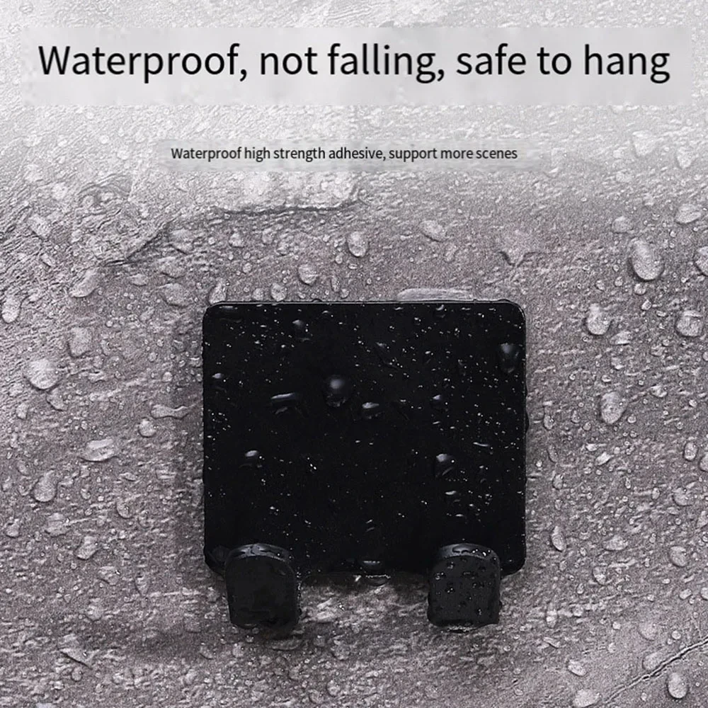 Поворотная клейкая лента для макияжа черная пластиковая накладка ванной душа