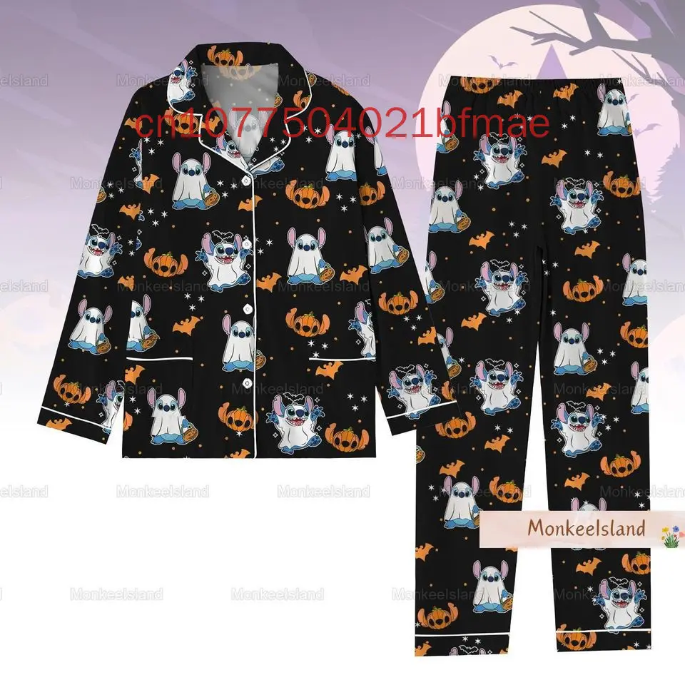 Женский пижамный комплект с длинным рукавом на весну и лето