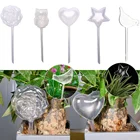 Устройство для автоматического капельного полива в форме птицы, колпачки для комнатных и уличных растений, сердце и Роза