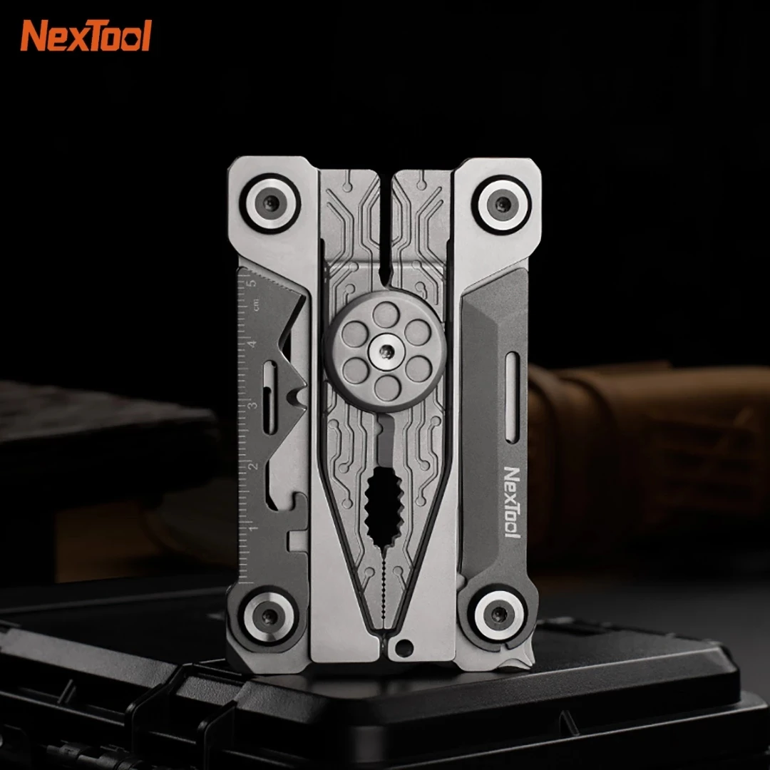 

Nextool 14 в 1 Silverwing инструмент для повседневного использования уличная портативная Отвертка гаечный ключ для полевой переноски с сумкой от Xiaomi ...