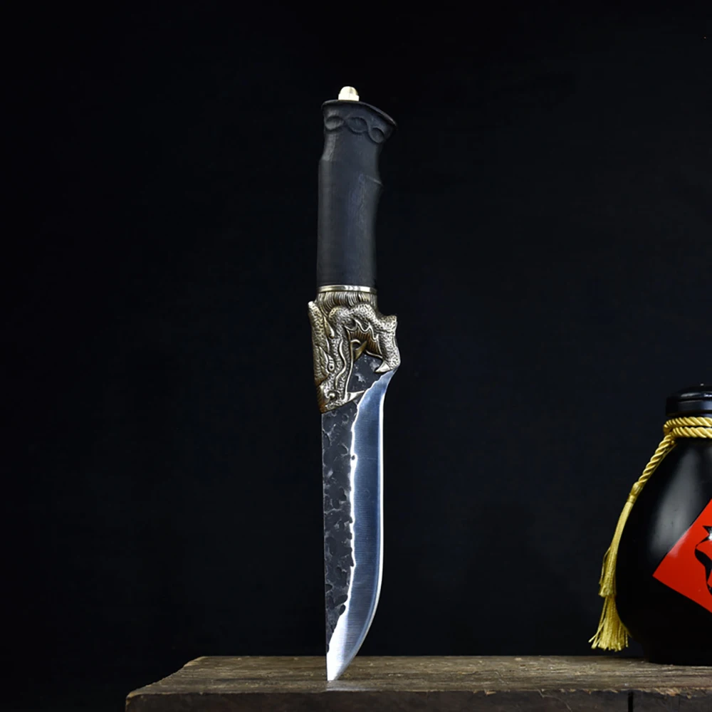 Кухонный Нож Для кованых изделий ручной работы 7Cr1 7 стальной Мясник мясника с