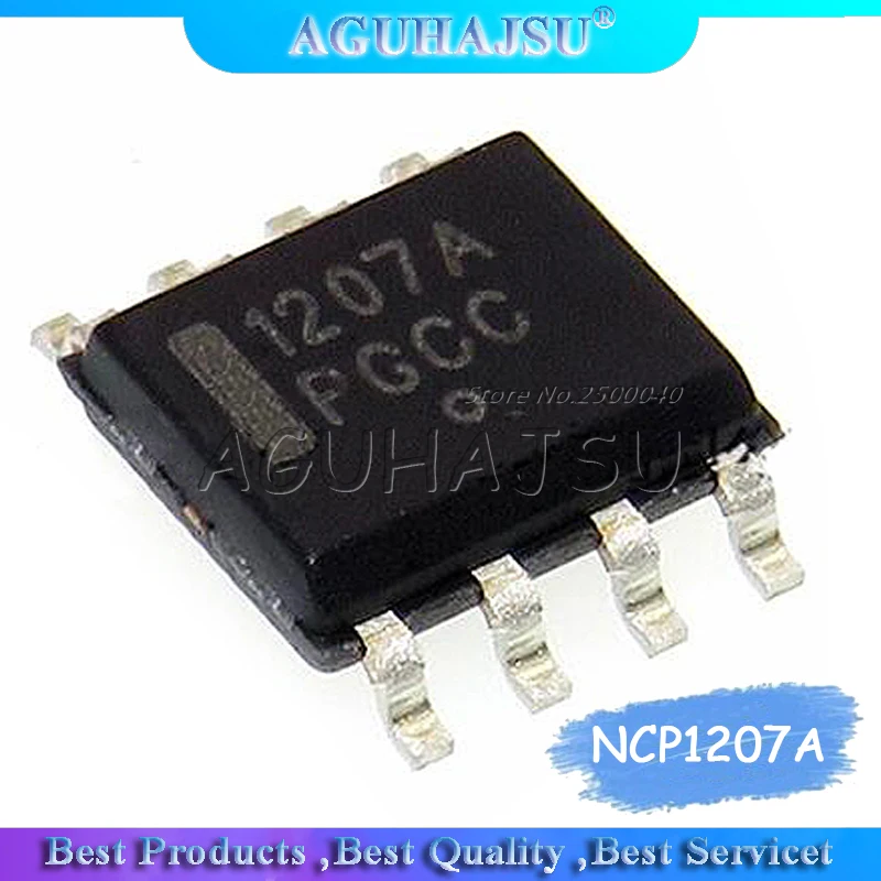 

10 шт., NCP1207A SOP-8 NCP1207 NCP1207ADR2G ncp1207cdma SOP 1207A SMD