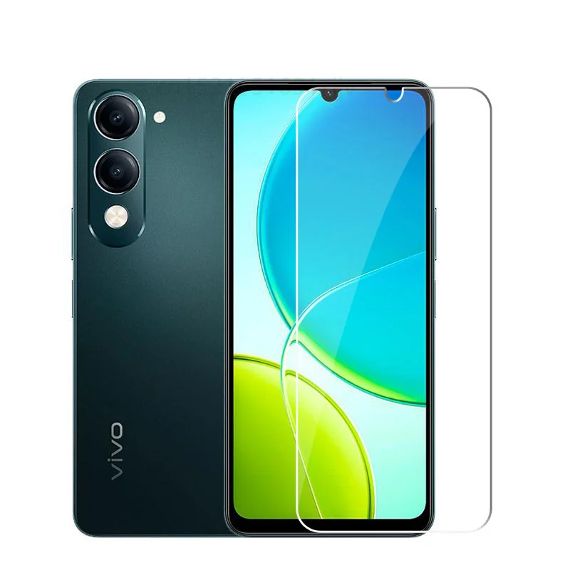 Фото Полностью прозрачное стекло для Vivo Y29s, закаленное стекло Vivo Y29s Y04, защитная пленка для экрана HD, защитная пленка для телефона Vivo Y04 Y29s №3