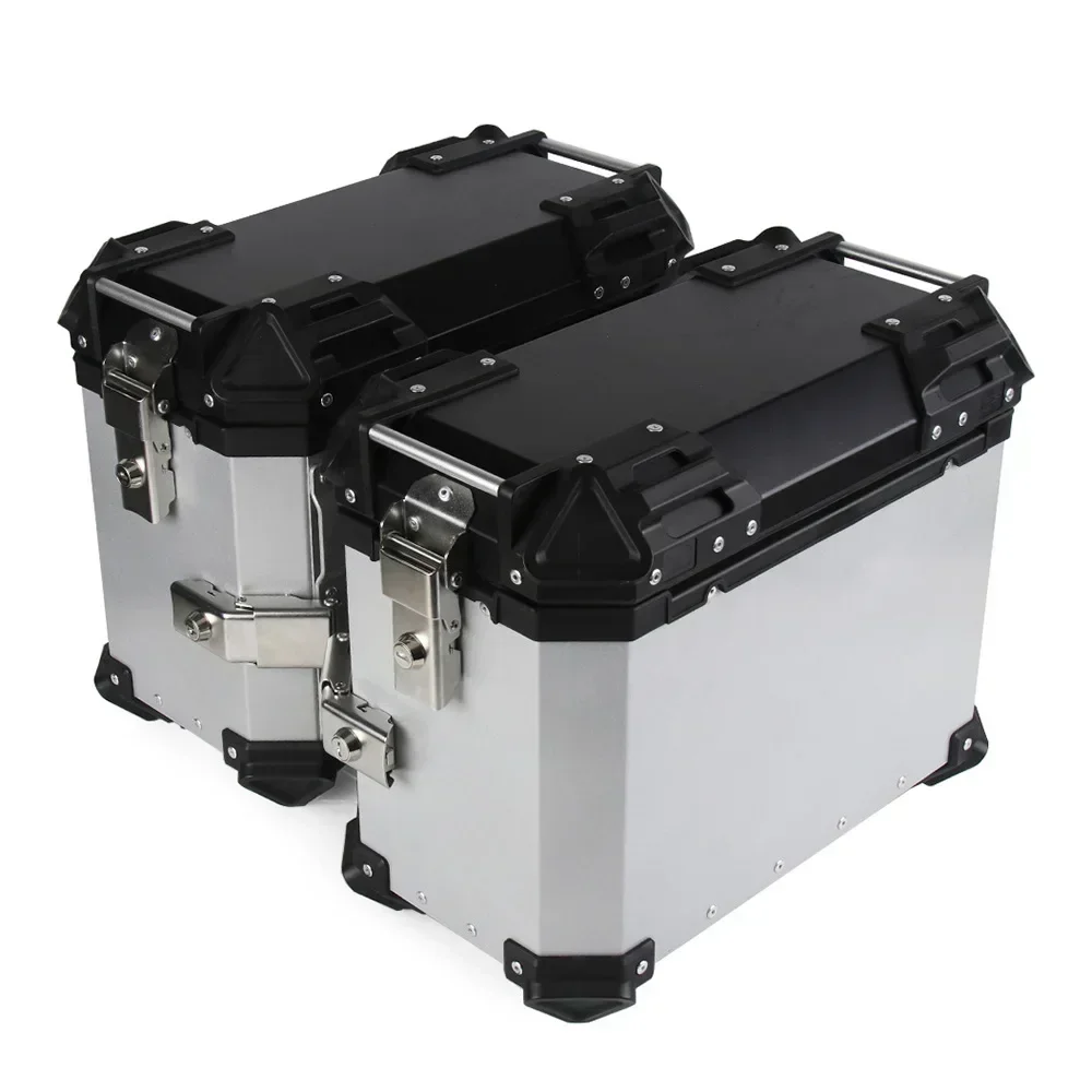 35л/38л мотоциклетные боковые седельные сумки, чемодан, седельная сумка, ящик для инструментов, багажник, замок с ключом, алюминиевый ящик для инструментов, задний шлем, верхний чехол