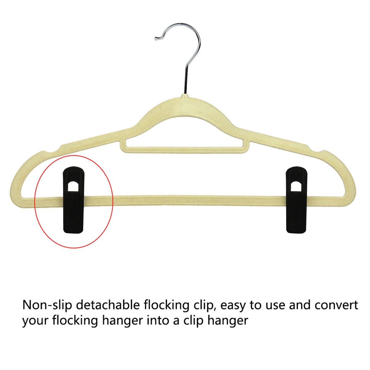 Зажимы для вешалок Прочные зажимы пальцев Нескользящие одежды Пластиковая