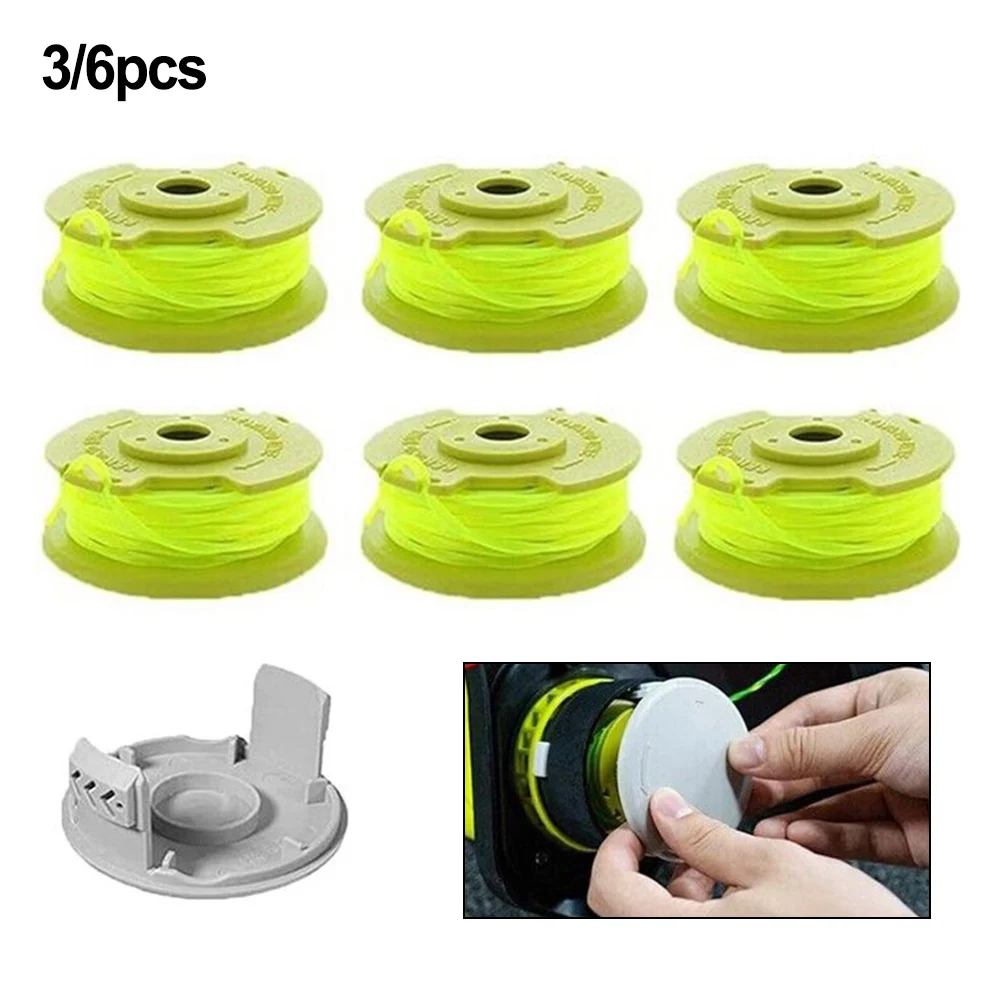 

Катушка для триммера Ryobi AC80RL AC14HCA 3 .080 \ "подходит для газонокосилки 18 в 24 в 40 в сменный инструмент