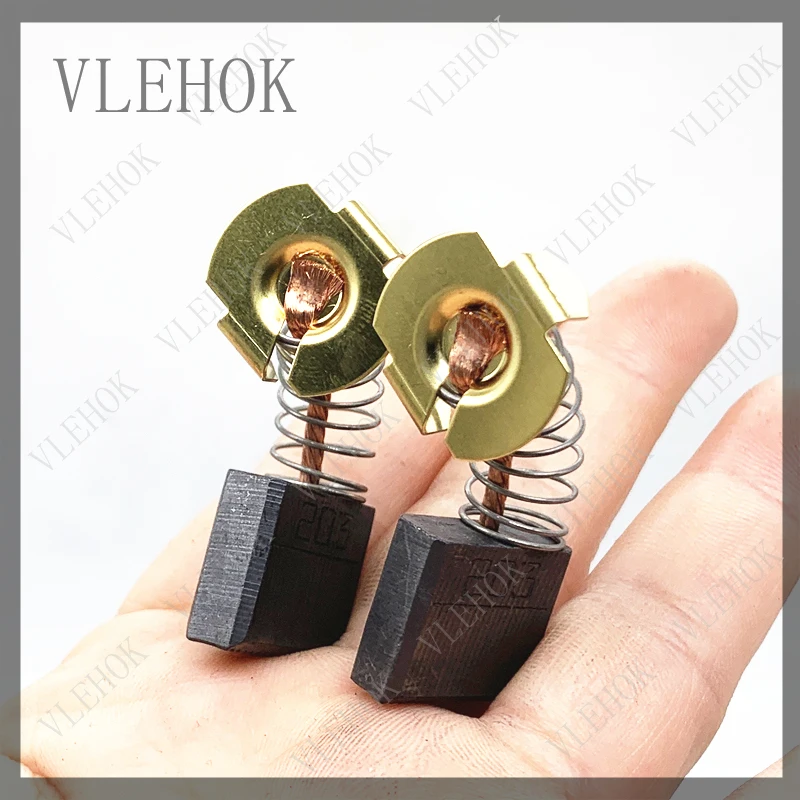 Фото Комплект угольных щеток CB-203 для HW1300 KP312S LC1210 LC1230 LC1230N LW1400 LW1401 M0920 M0921 M200 M2400 M2401 M2402 M2403 MT92A