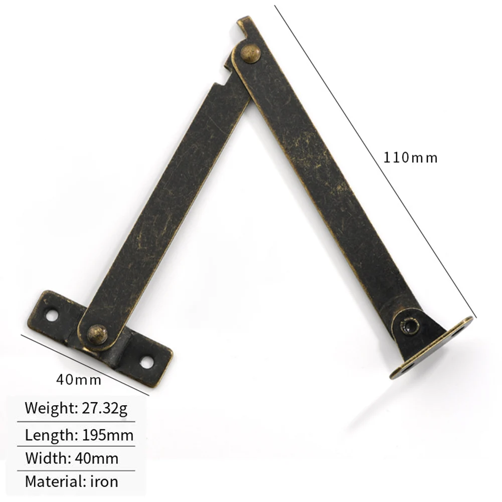 

Wooden Box Support Support Tripod Silver 2PCS Corner Movable Support For Home Green Bronze Hardware Iron Durable