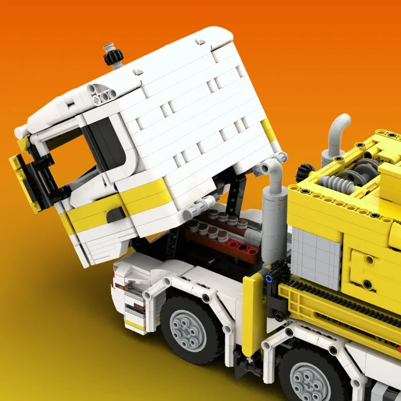 3517 шт. Детский конструктор грузовик