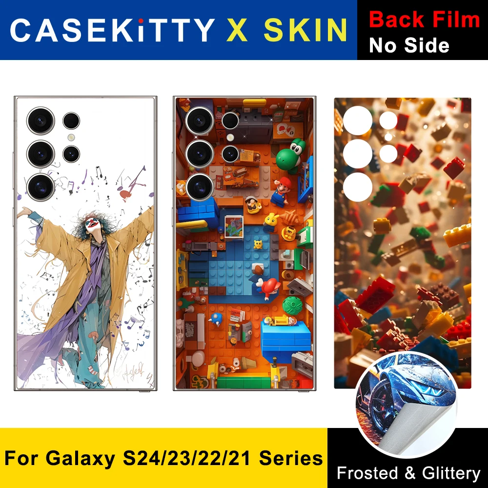 Защитная пленка CASEKiTTY для Galaxy S23 Ultra задняя стикер Samsung S24 S22 S21 Plus FE защитная