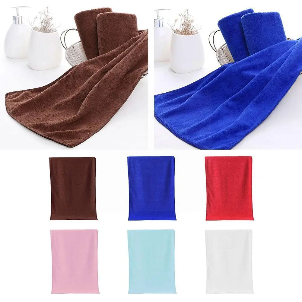

Color Bath Towel Microfiber Large Bath Towel Beach Quick-drying Soft Towels Breathable Shower Towel Absorbent Comfort C5N3