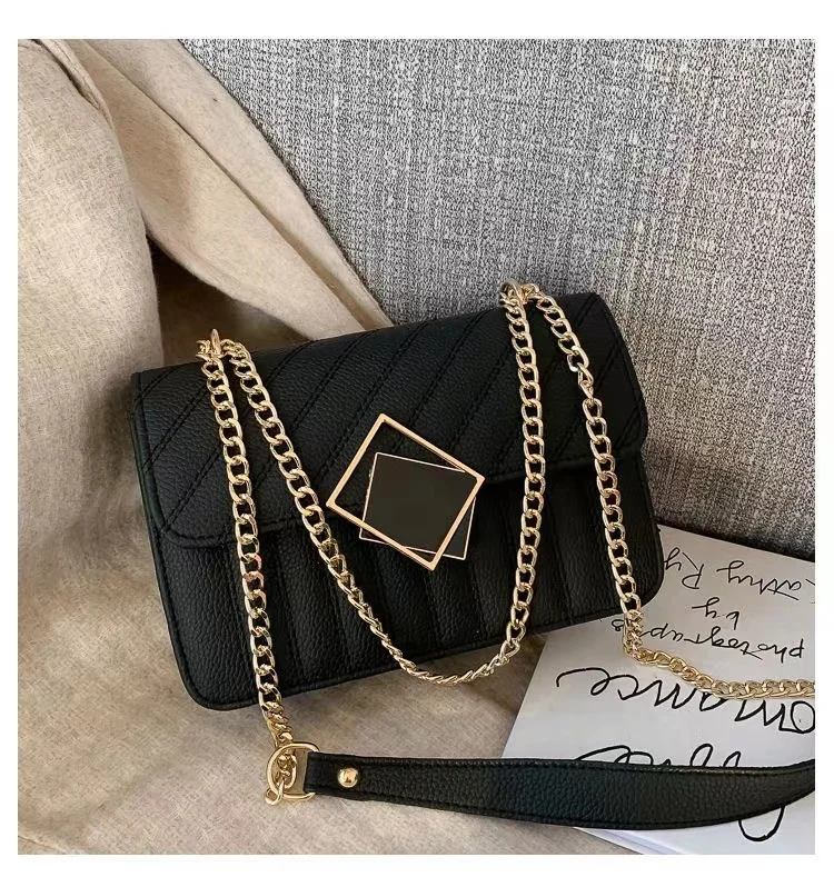 

Shoulder Bag Female New Trend Fashion Atmospheric Soft Surface Small Square