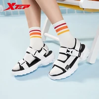 xtep womens shoes sandals sports summer outdoor beach shoes flat bottom casual sandals 880218500118