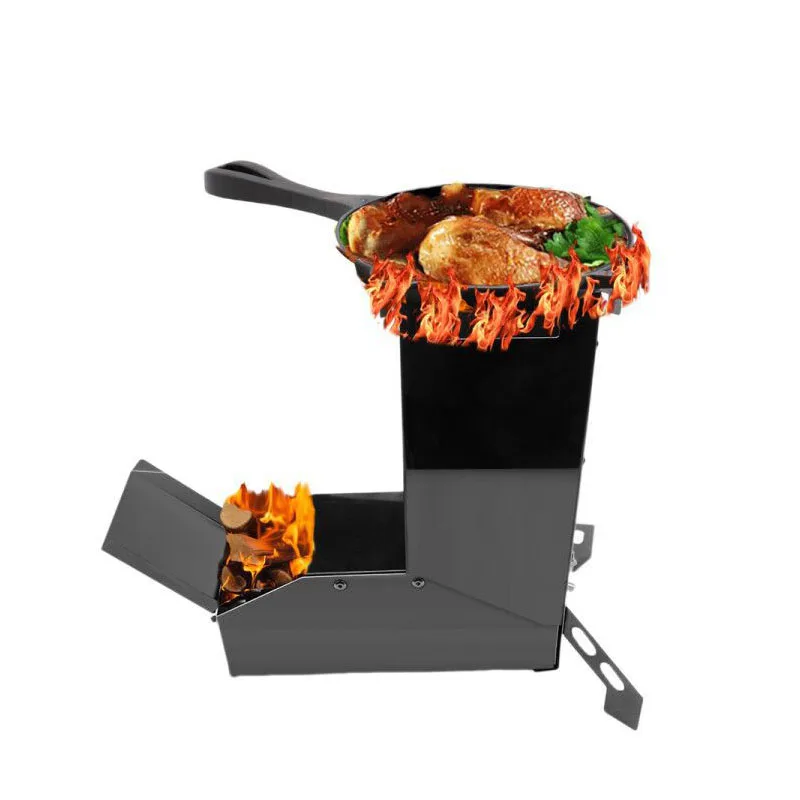 

Складная горелка для кемпинга, из нержавеющей стали, для барбекю