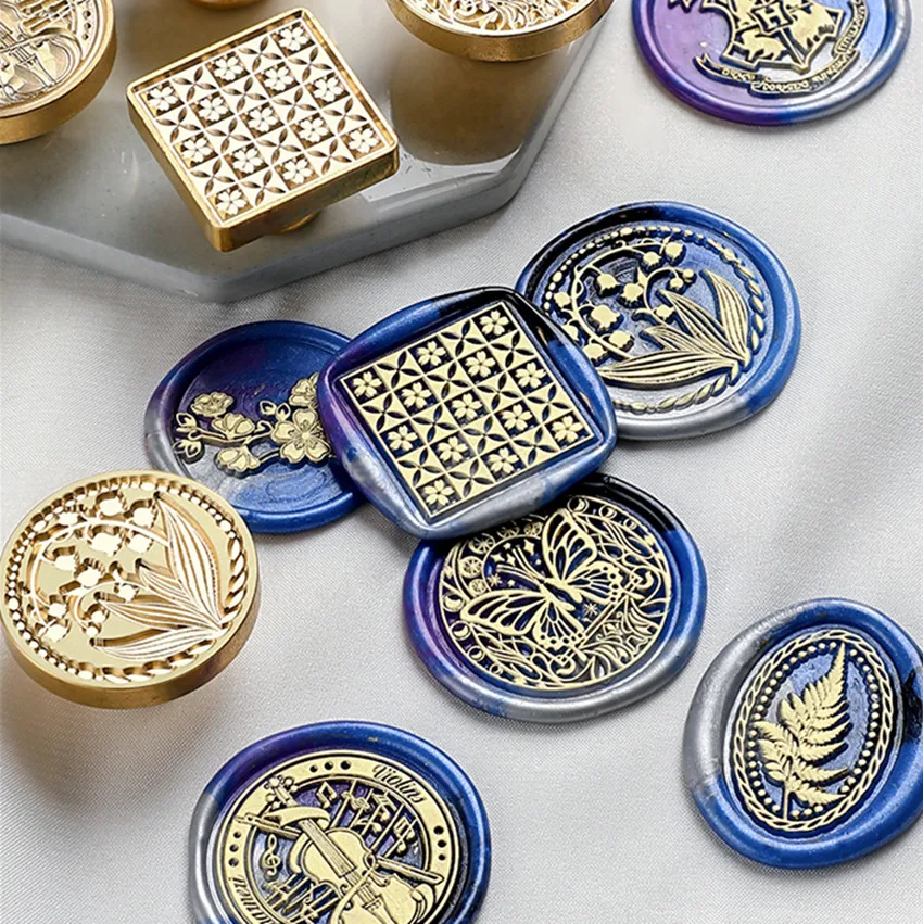 Винтажная восковая печать принадлежности для рукоделия Свадебное приглашение