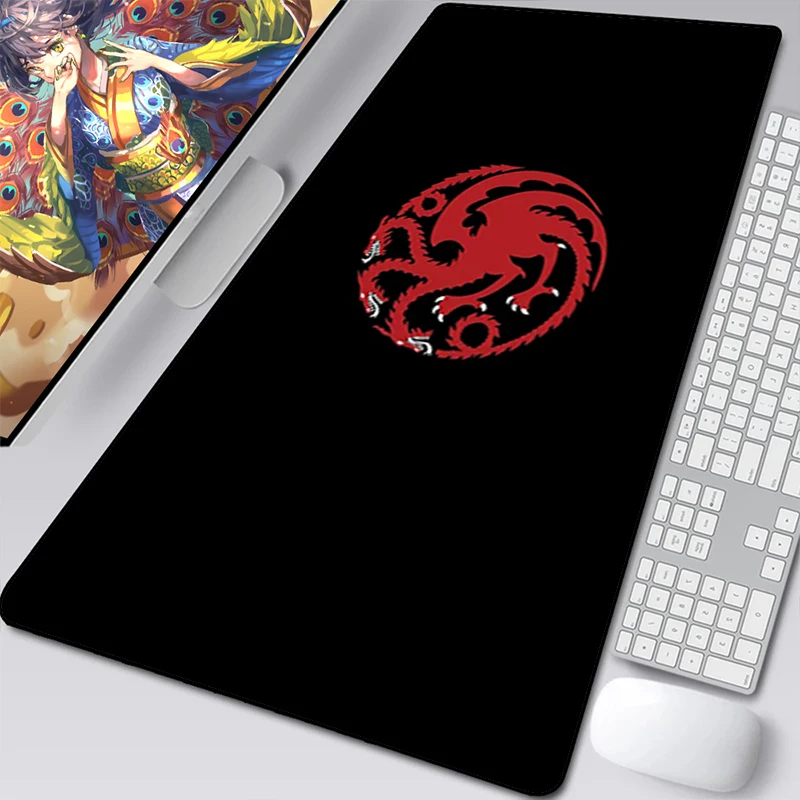 

Mouse Mats Gaming Mat Legend Computer Accessories Kawaii Pad Dragon Keyboard Pads Totem Gamer Cabinet Mause Deskmat Laptops Xxl