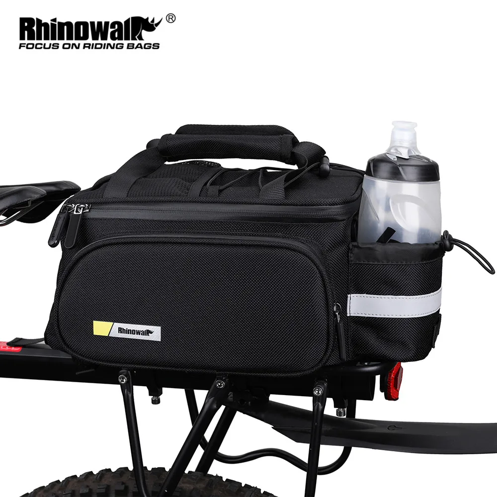 

Bicycle Carrier Bag MTB Bike Rack Bag Trunk Pannier Cycling Multifunctional Large Capacity Travel Bag With Rain Cover
