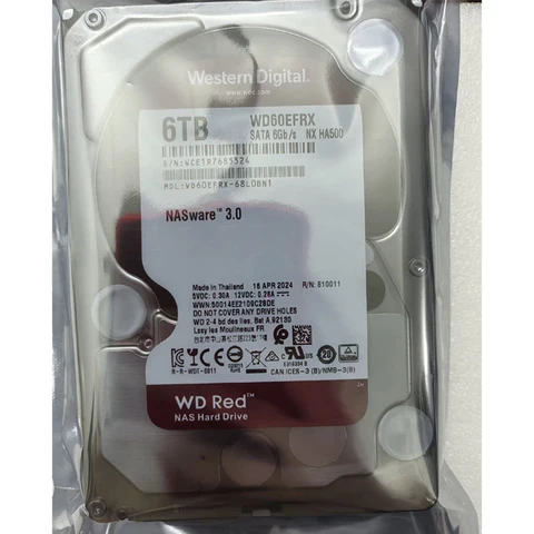 Жесткий диск WD Enterprise Red 6 ТБ