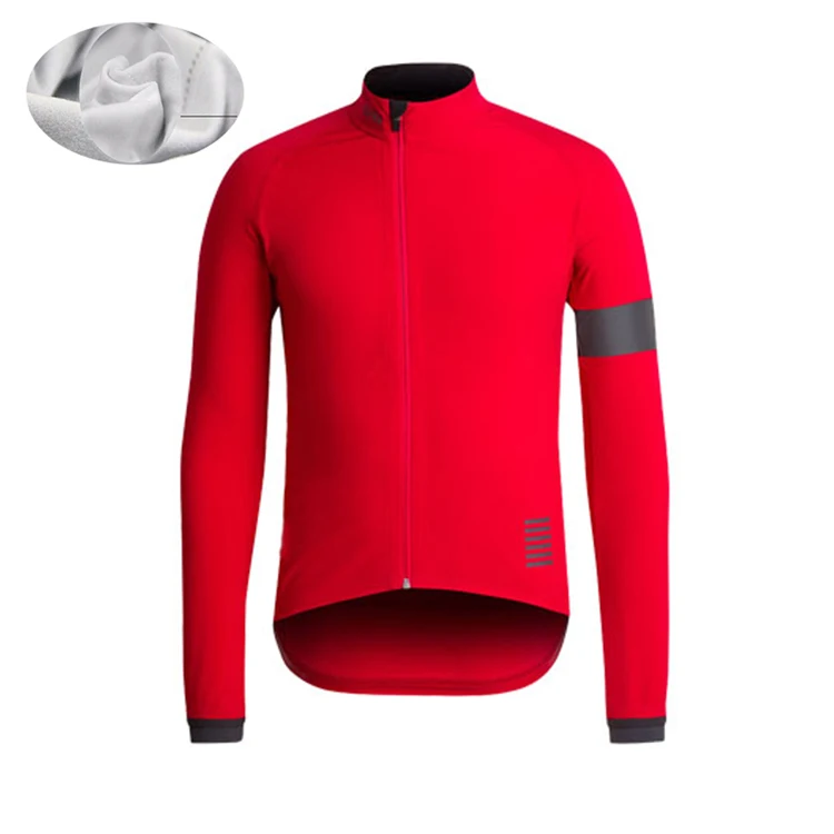 

Winter 2019 Long Thermal Fleece Cycling Jersey Men Clothing Bicicleta Maillot Equipacion Ciclismo Bike Clothes coat Raphaing