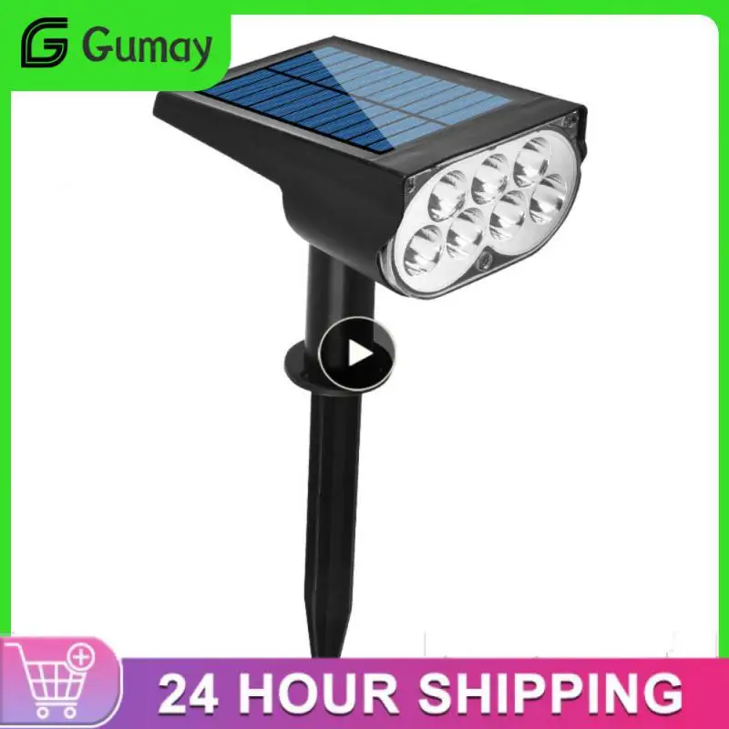 

5/8/10PCS Ground Plug Led Outdoor Lawn Lights Landscape Lighting Solar Spot Lights Waterproof Lawn Lamp Garden Decoration