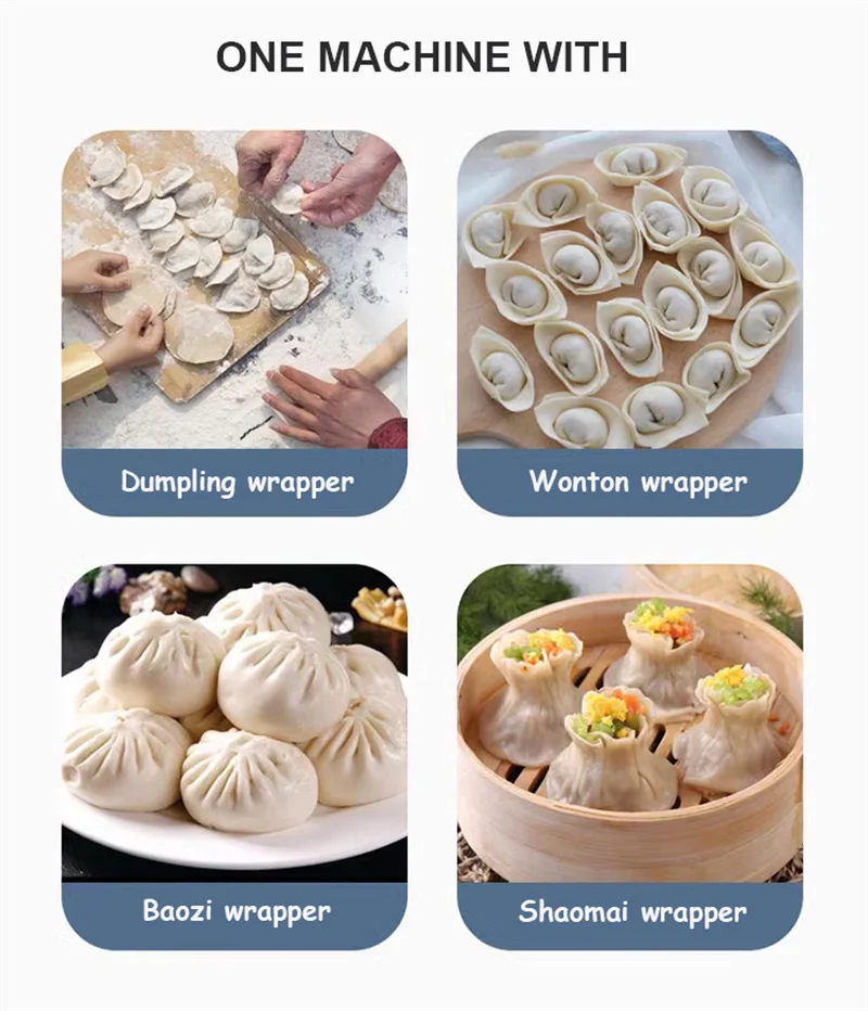 Автоматическая оберточная машина для вареников Wonton 220 В 110 коммерческая