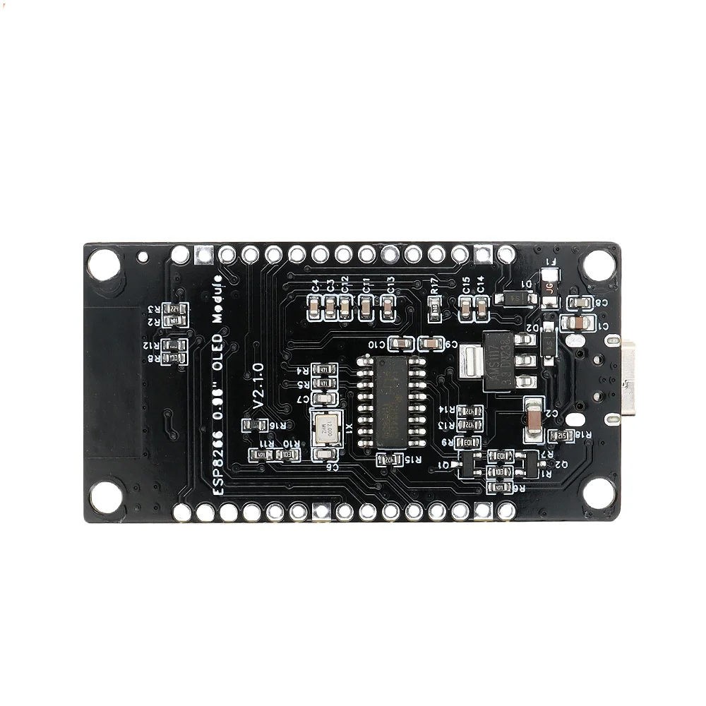 Фото Плата разработки NodeMCU ESP8266 V3 с 0,96-дюймовым OLED-дисплеем, модулем Wi-Fi CH340 ESP-12F, USB Type-C для IDE Micropython №2
