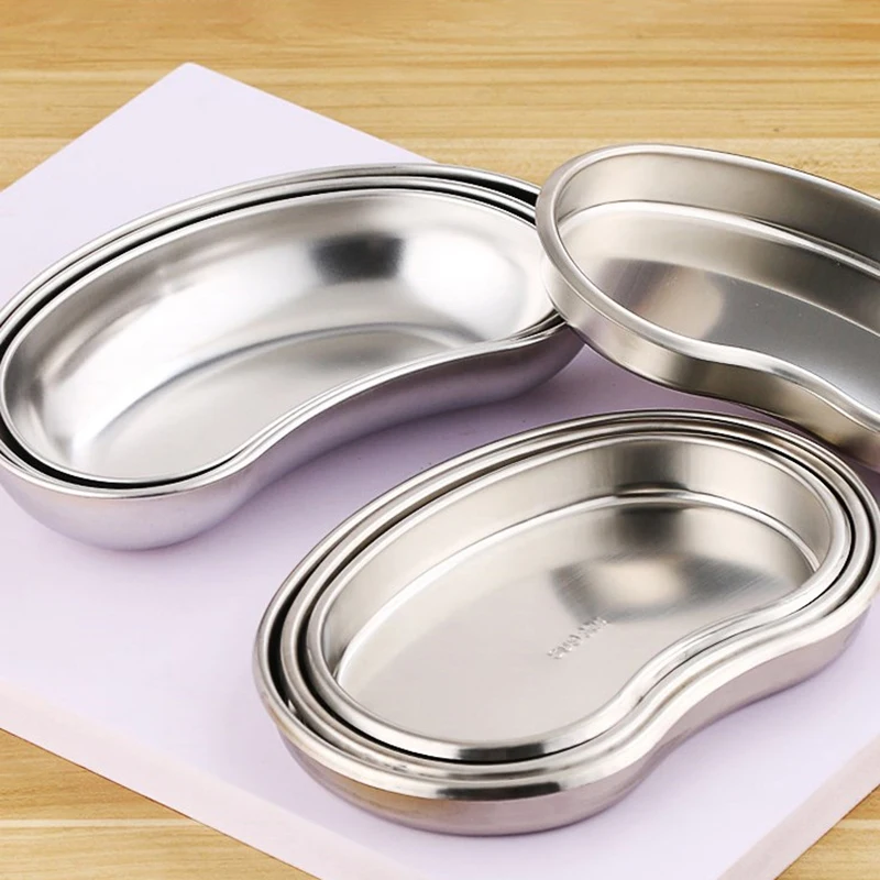 

Лоток для татуировок из нержавеющей стали, хирургическая дезинфекция, гибкая пластина, инструменты для стерилизации татуировок и бровей