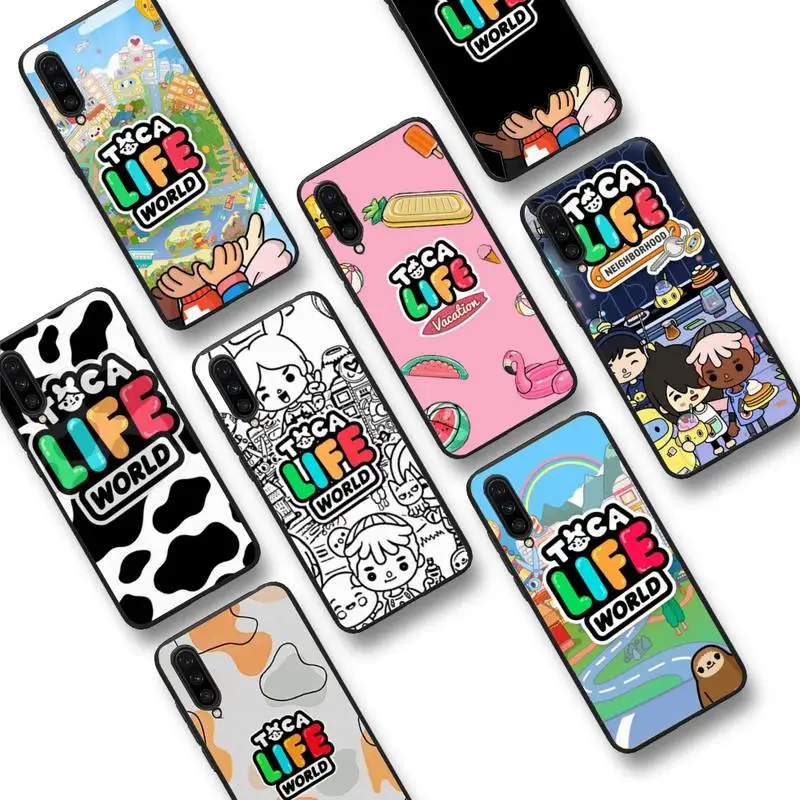 

Toca Boca Toca Life World Phone Case For Redmi 8 9 10 pocoX3 pro for Samsung Note 10 20 for Huawei Mate 20 30 40 50 lite