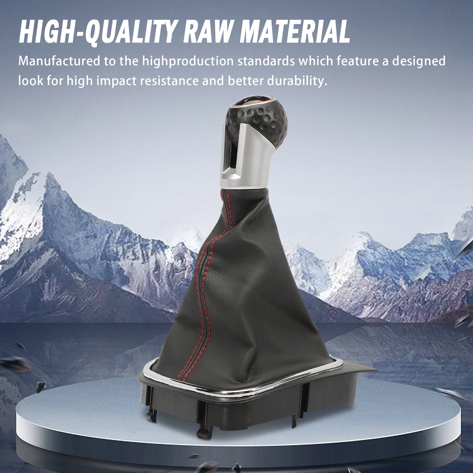 Ручка переключения передач 5-скоростная для Golf 6 MK6 GTI GTD R20 2009 2010 2011 2012 2013