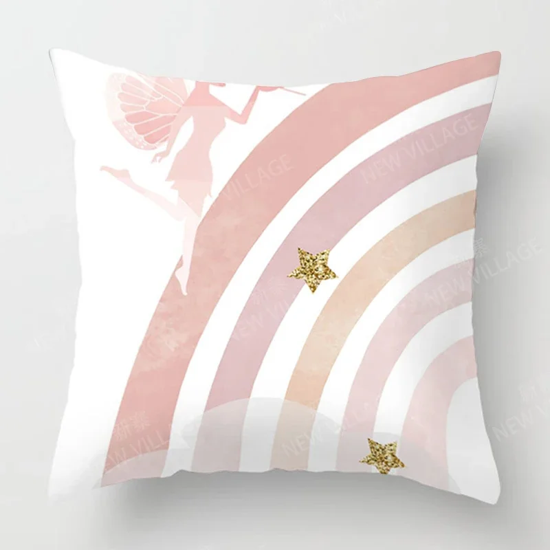 Скандинавский осенний домашний декор наволочка для дивана чехол подушки 45x45 см