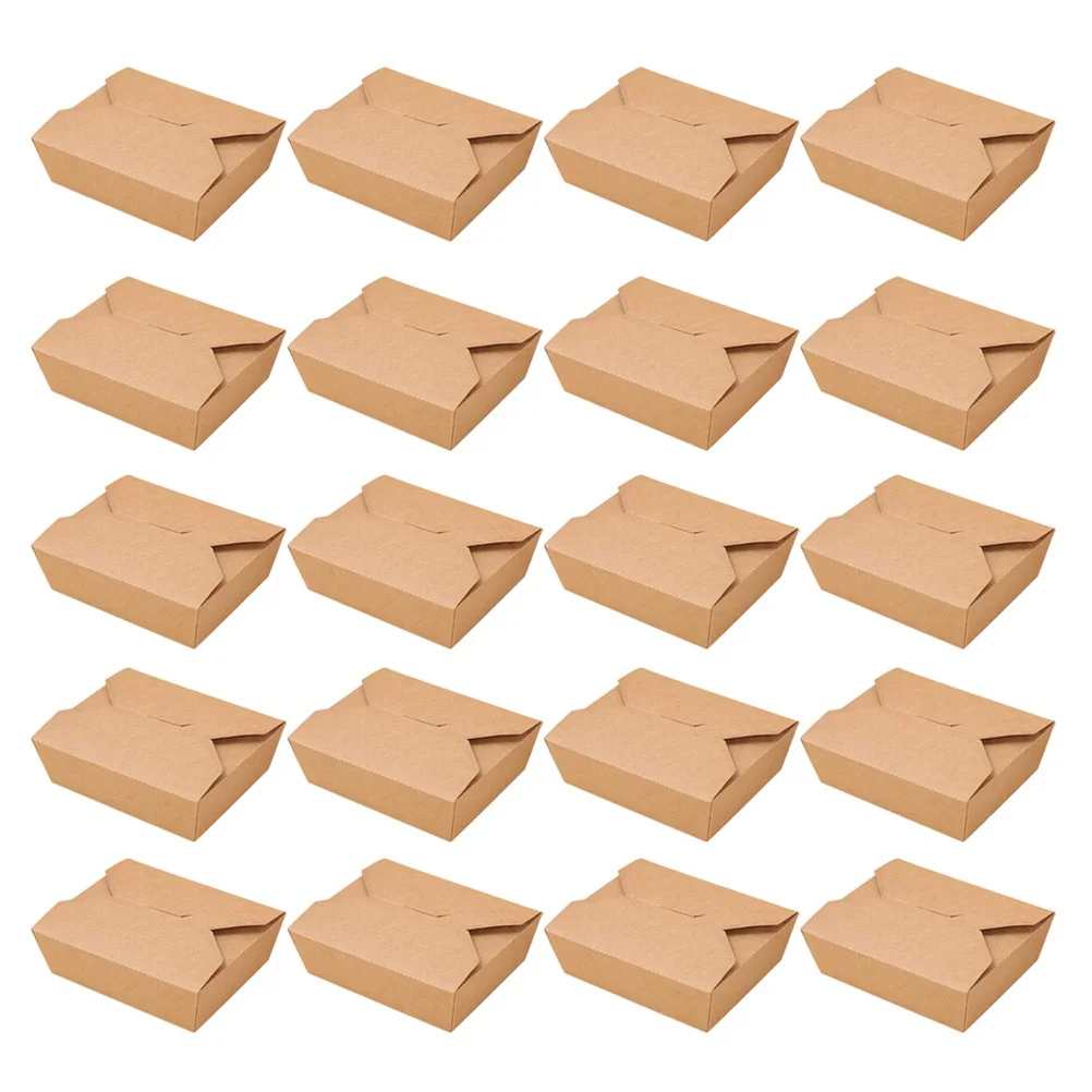 20 шт. штабелируемый контейнер для обеда с жареной курицей контейнеры