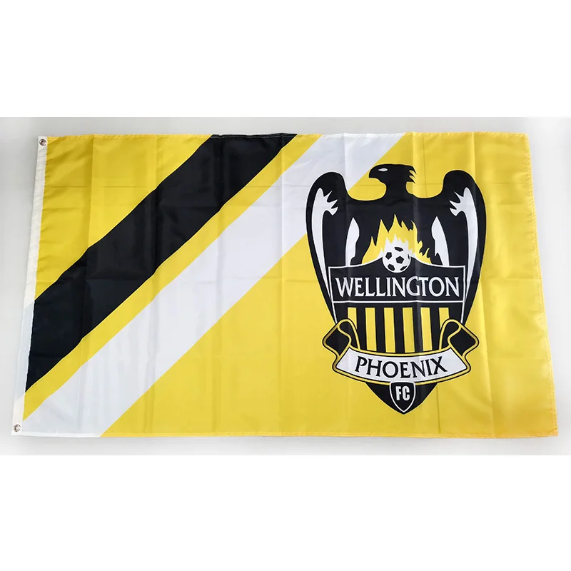 Австралийская лига Веллингтон Феникс FC 3 фута * 5 футов (90*150 см) размер