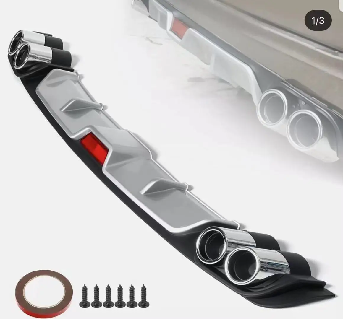 

Universal Rear Bumper Lip Diffuser Protector For All Car