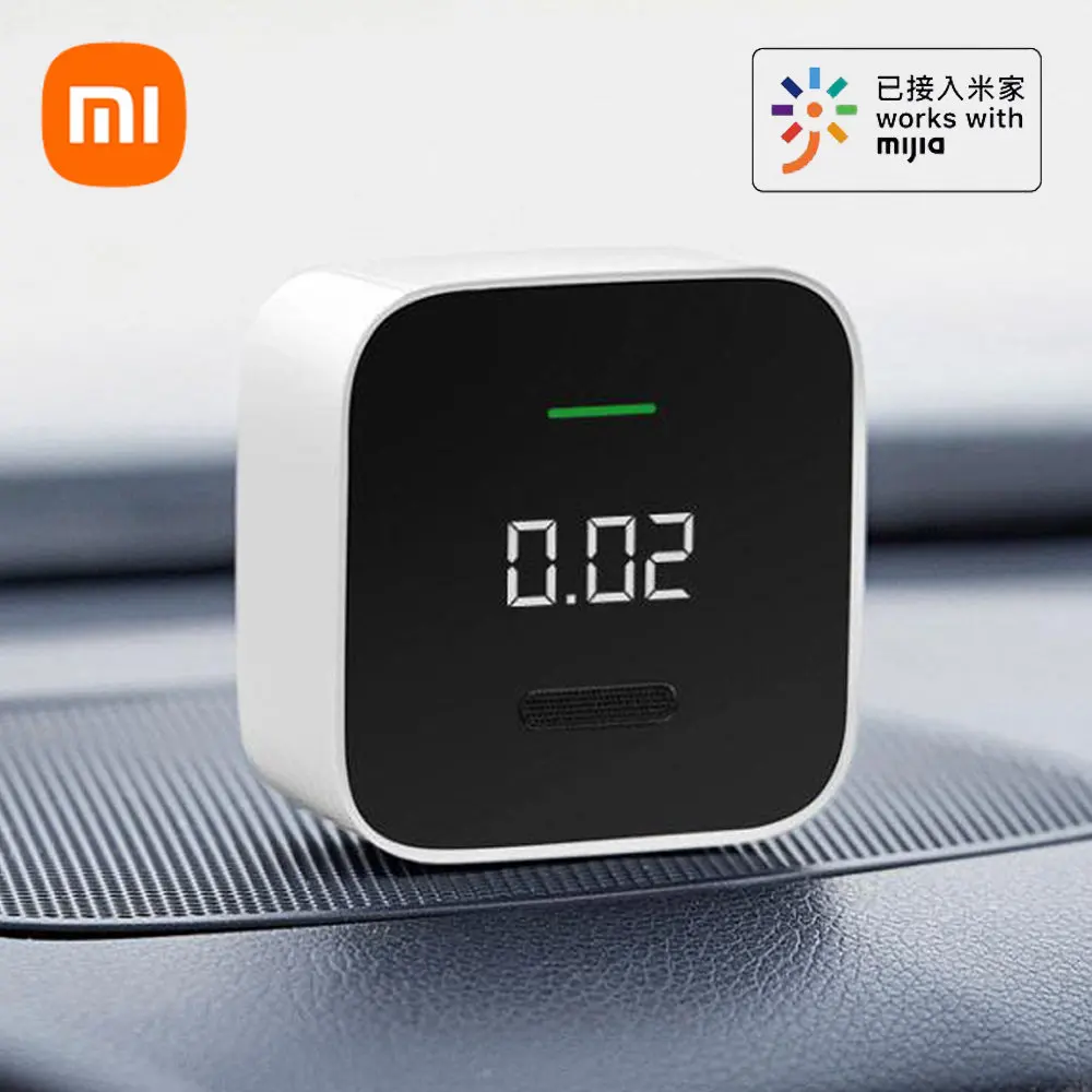 

Xiaomi Honeywell Formaldehyde HCHO Monitor Bluetooth OLED Bluetooth Temperature Humidity Sensor Gas Detector Work With Mijia App